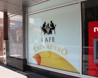 Cafe Trocadero Graphics