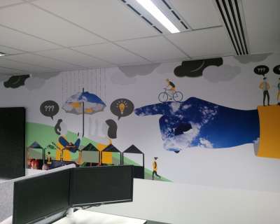 Office Wall Mural